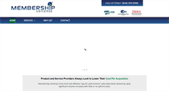 Desktop Screenshot of membershipuniverse.com